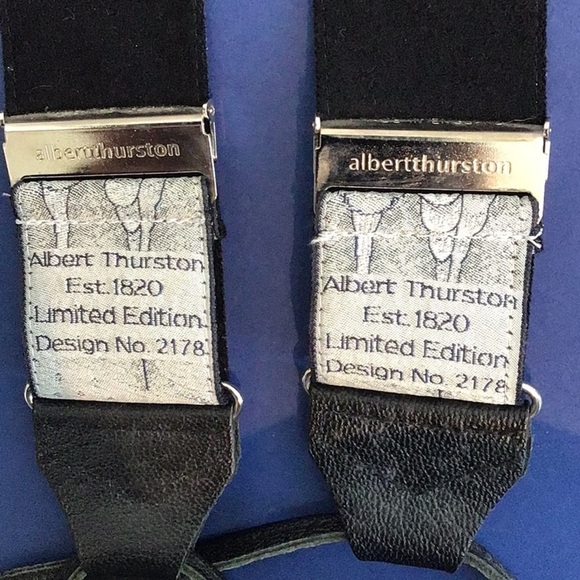 Rare Albert Thurston Limited Edition Braces - New York Skyline Design No. 2178 - Picture 6 of 6